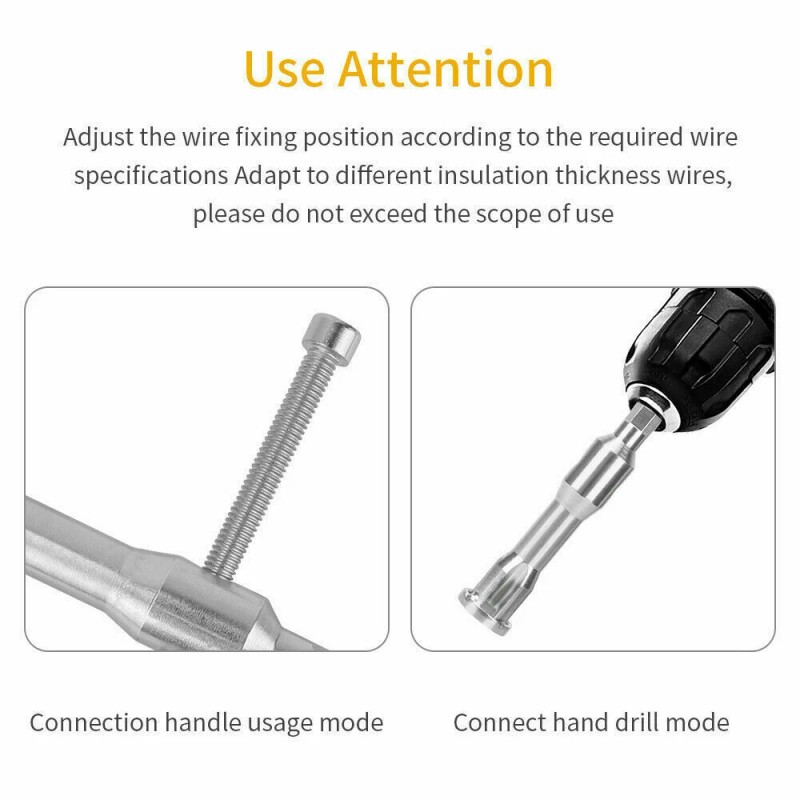 Miniduino Heavy Duty Wire Twisting Tool for Wire Cable Cable