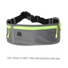 CHILDWEET Material Waist Pack Sports Waist Bag Headphone Access Comfortable