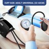 SCIAN Manual Blood Pressure Cuff - Aneroid Sphygmomanometer with European