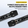 D Debra Wireless Microphone UHF Cordless Handheld Dynamic with Rechargeable