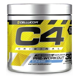 Suplemento en polvo Cellucor Aminoácido sabor icy blue razz x 180g