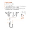 Truper CLICK-GR, Conector rápido, grifo-manguera, 3/4"