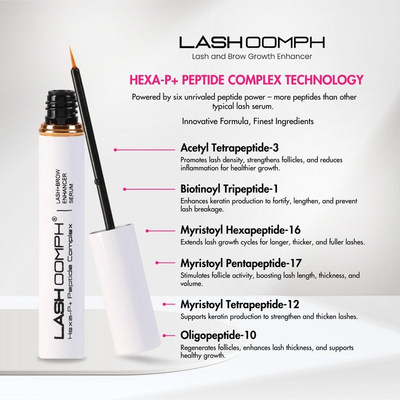 Lash Oomph Lash & Brow Enhancer Serum 3ml