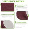 YELARXI Power Scrub Pads, Scrubbing Pads 800 Grits Scouring Discs