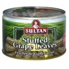 Sultan vegetarian Stuffed Grape Leaves, Precooked Premium Dolma, Dolmades. Perfect