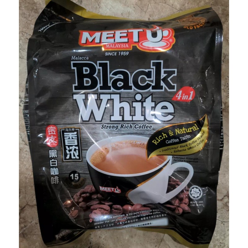 White Meet U Malaysian White Coffee Original Classic - Free