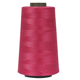 KACHVI Sewing Accessories Stiching Threads Set of 2 (Magenta) Thickness 40/2, Yards 3280,100% Polyester,Industrial Sewing Thread Cones