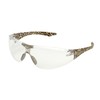 Delta Plus SG-18C-LEO Avion Safety Glasses, Clear with Leopard Temple