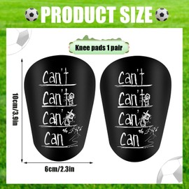 Mini Schienbeinschoner Fußball,10 x 6cm Mini Beinschutz, Anti-Kollisions Schoner Schienbein, Stoßfeste Anti-Kollisions Beinschützer,Fußball-Schutzzubehör, Schoner Schienbein