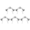 stonylab Metal Clamp Clamps 5 Pieces 29mm Keck Clamp for