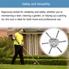 Steel Wire Grass Trimmer Head, 6 Inches Universal Steel Wire