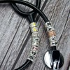 HEYGOO 2 Pack Infinity Stethoscope Charms, Stethoscope Id Name Tag