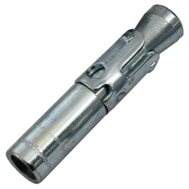 5 x Lumonic Inner Wedge Anchor, M8 x 50, Galvanised, For Use as Metal Dowels, Bolt Anchors, Flash Dowels, For Various Types Through Mountings
