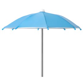 Squirrel Picnic Table Feeder Replacement Mini Umbrella for Outside (Blue)