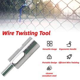 Plum Fittings Twist Ties, Wire Twisting Tool, 9 Gauge Drill Chuck Tool, Cable Wire Fence Drill Chuck Tool for Construction, Wiring Installations, Arts and Crafts Projects