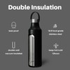 Bottle Bottle 600ml Insulated Water Bottle with Handle Hiking Drink