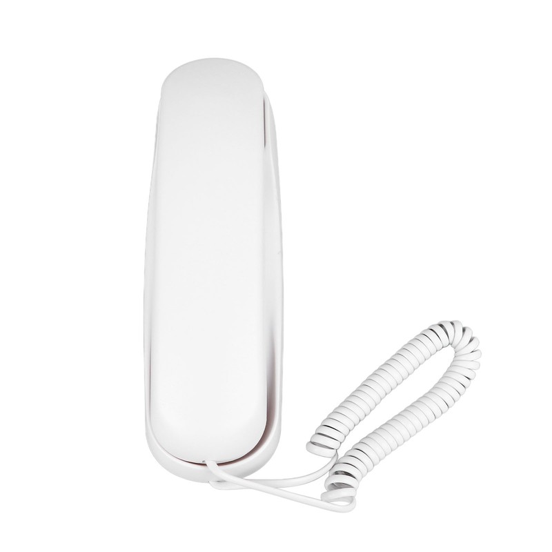 Wall Mountable Telephone Multifunctional Clear Sound Corded Landline Phone for
