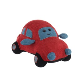 Apricot Lamb Travelling Car Stuffed Animals for Kids, Soft Cute Plush Toys for Baby Girl and Boy, Fluffy Travelling Car 8.3 Inches