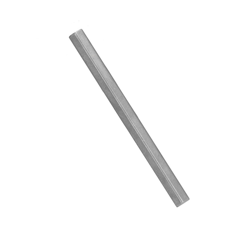 5Pcs Long Rod Nut Hex Coupling Straight Bar Stainless Steel