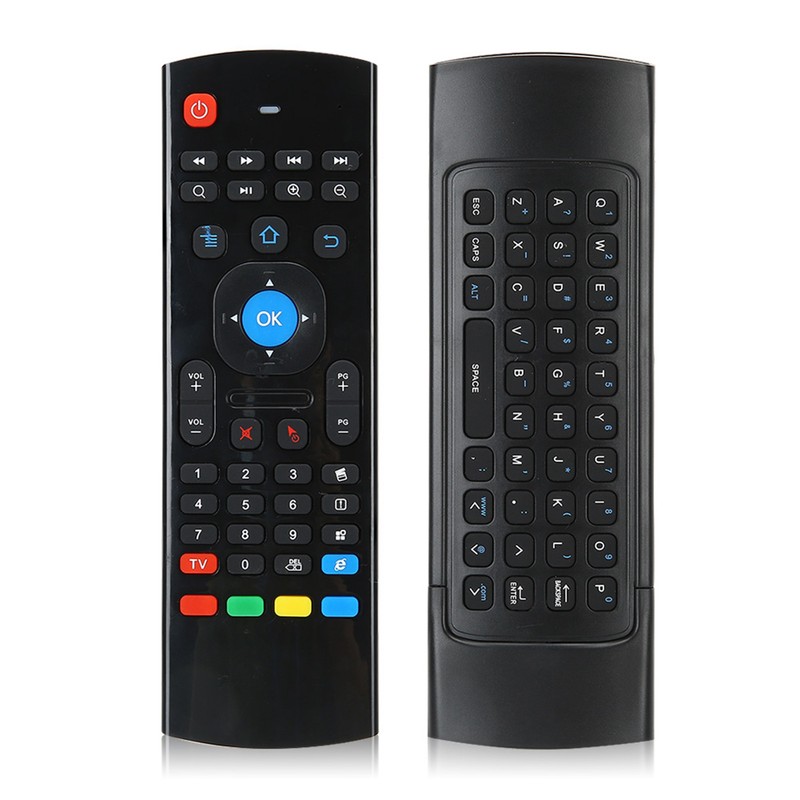 MX3 2.4G Wireless Air Fly Mouse Motion Sensing Infrared Remote