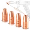 STAHLWERK Wire Guide Nozzles Set of 4 0.8/1.0/1.2/1.6 mm Guide