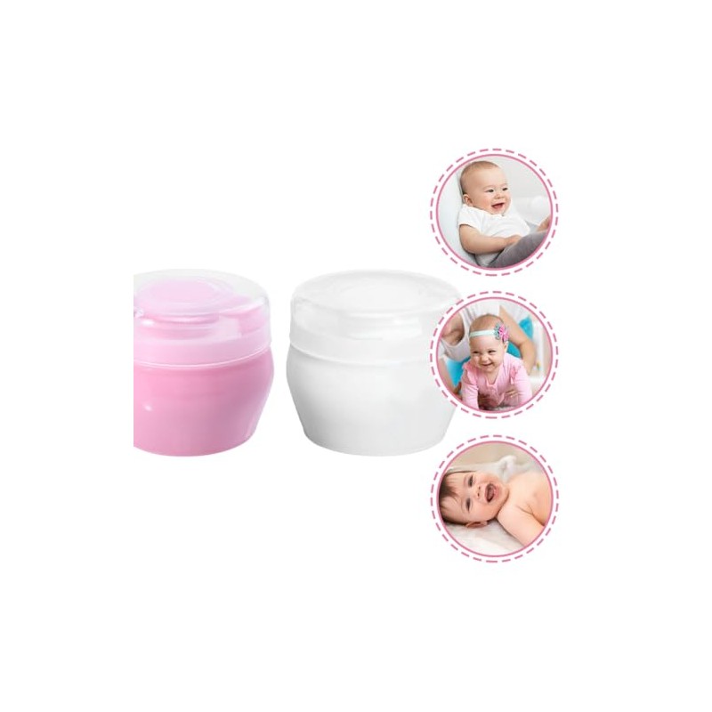 Talco para Bebe Borla de Polvo Corporal 2 Juegos de