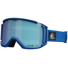 Giro Revolt Ski Goggles - Snowboard Goggles for Men, Women & Youth - Lapis Blue Mzansi Strap w/VIVID Royal/Clear Lenses