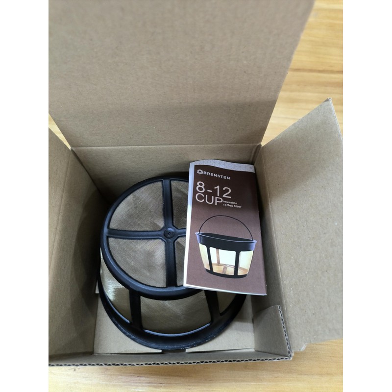 8-12 Cup Reusable Filter Basket With Mesh Bottom Fits MrCoffee