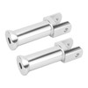 Passenger Foot Peg Mounts Kit 50500769 Silver Sturdy Stable High
