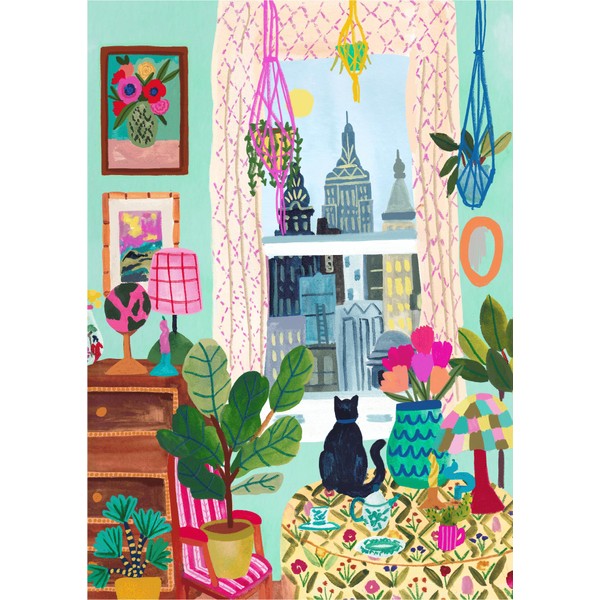 A Room with a View (439 Piece Wooden Jigsaw Puzzle)