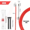 Lakigoes Cable Retraction Aid 30 m, Retractable Spiral Φ4.5 mm