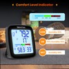 SMARTRO SC92 Professional Indoor Outdoor Thermometer Wireless Digital Hygrometer Room