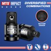 MTO 2-Piece Impact Socket Adapter and Reducer Set, 1/2" Female