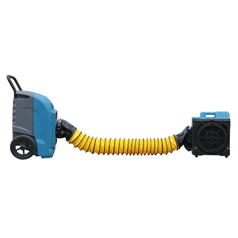XPOWER 8DH15 Extra Flexible 8" Diameter 15 Ft Ventilation Duct