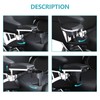 Drytuns Motorcycle Passenger Armrests Cup Holders for Harley Touring Models