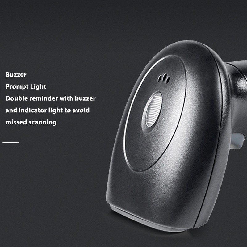 Barcode Scanner USB Wired 2.4G Wireless CMOS 1D 2D QR