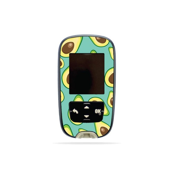 MightySkins Skin Compatible with Accu-Chek Guide - Seafoam Avocados |