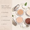 Pressed Mineral Makeup Foundation With Spf Medium Tan Ounce