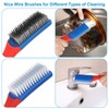 Accmor Wire Brush 2 Pack, Multi-Purpose Stainless Steel Scratch Bristle