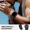 Lamshaw ID208 Plus Smart Watch Band, Breathable Soft Silicone Sport