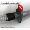 Air Gate Valve | Blastgate DN 50 with Sleeve -