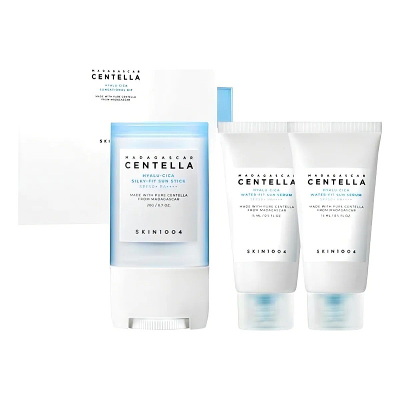 Skin1004 Madagascar Centella Hyalu Cica Sunsational Kit 3pz