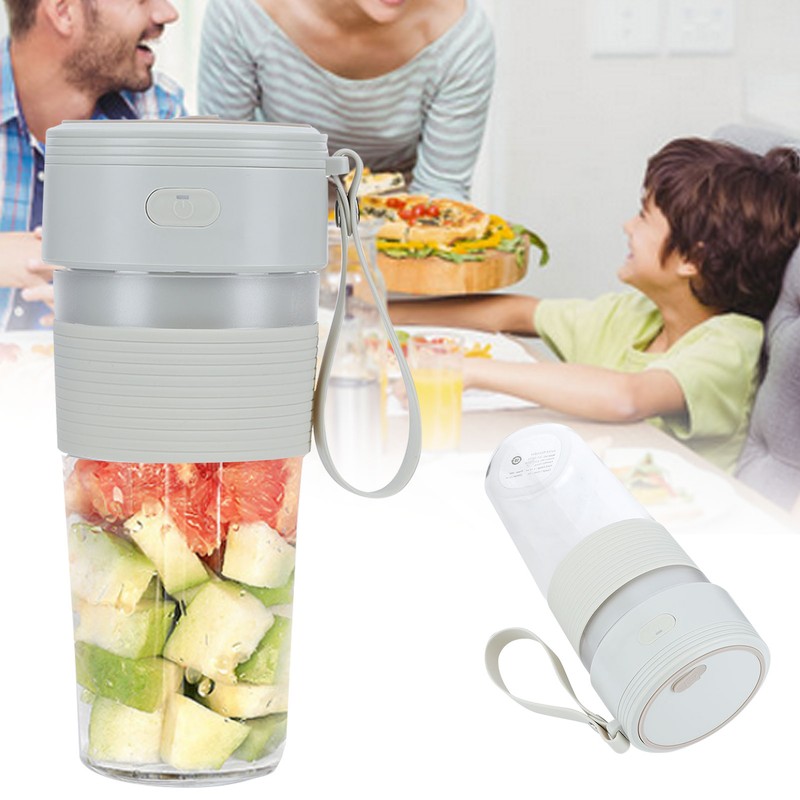 300ml Portable USB Rechargeable Mini Juicer Fruit Extractor Blender for