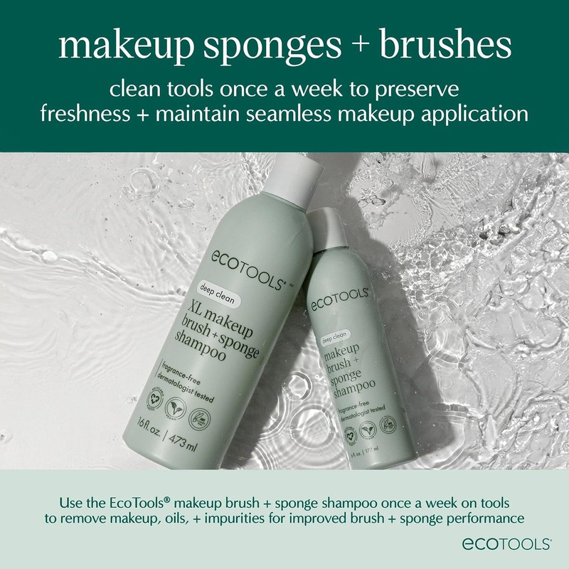 EcoTools Eye Enhancing Duo, Set de 2 Brochas para sombras