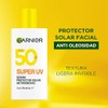 Garnier Super UV Protector Solar Facial Fluido Anti Oleosidad con