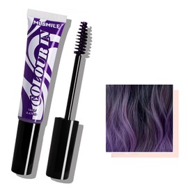 Easilydays Purple Temporary Hair Color, Washable Hair Color Chalk Instantly Hair Color Dye for Kids, Teens & Adults, One Day Pop of Color for Festivals, Sporting Events & Parties, All Hair Types, #07