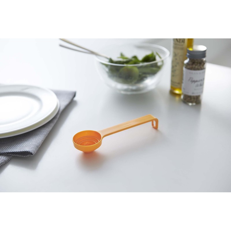 Yamazaki Industries 2703 Tiered Measuring Spoon, Orange