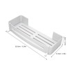 Wall Storage Rack Aluminum Corner Shower Caddies Wall Mounted Bathroom