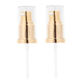 Mikinona 2Pcs Replacement Foundation Pump Head Matches Liquid Foundation for Luxurious Look Minimizes Waste Pressure Emulsion Pump Accessories
