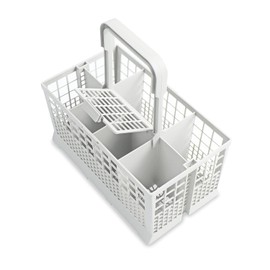 Der Original 2 in 1 universal Besteckkorb für ALLE Spülmaschinen | stabile Steckverbindung | teilbar | variabel platzierbar | 23 * 8,5+4,5 * 13,5cm | hitzebeständiger verstärkter Kunststoff